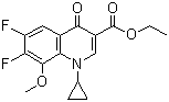 1-Cyclopropyl-6,7-difluoro-1,4-dihydro-8-methoxy-4-oxo-3-quinoline carboxylic acid ethyl